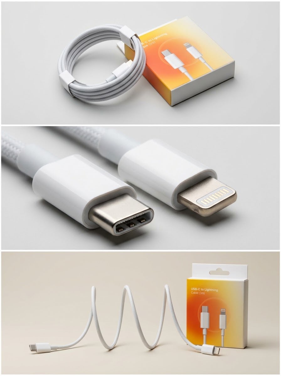 Câble USB-C vers Lightning