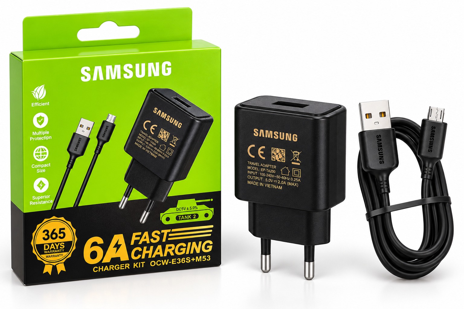 Chargeur Rapide Samsung 6A