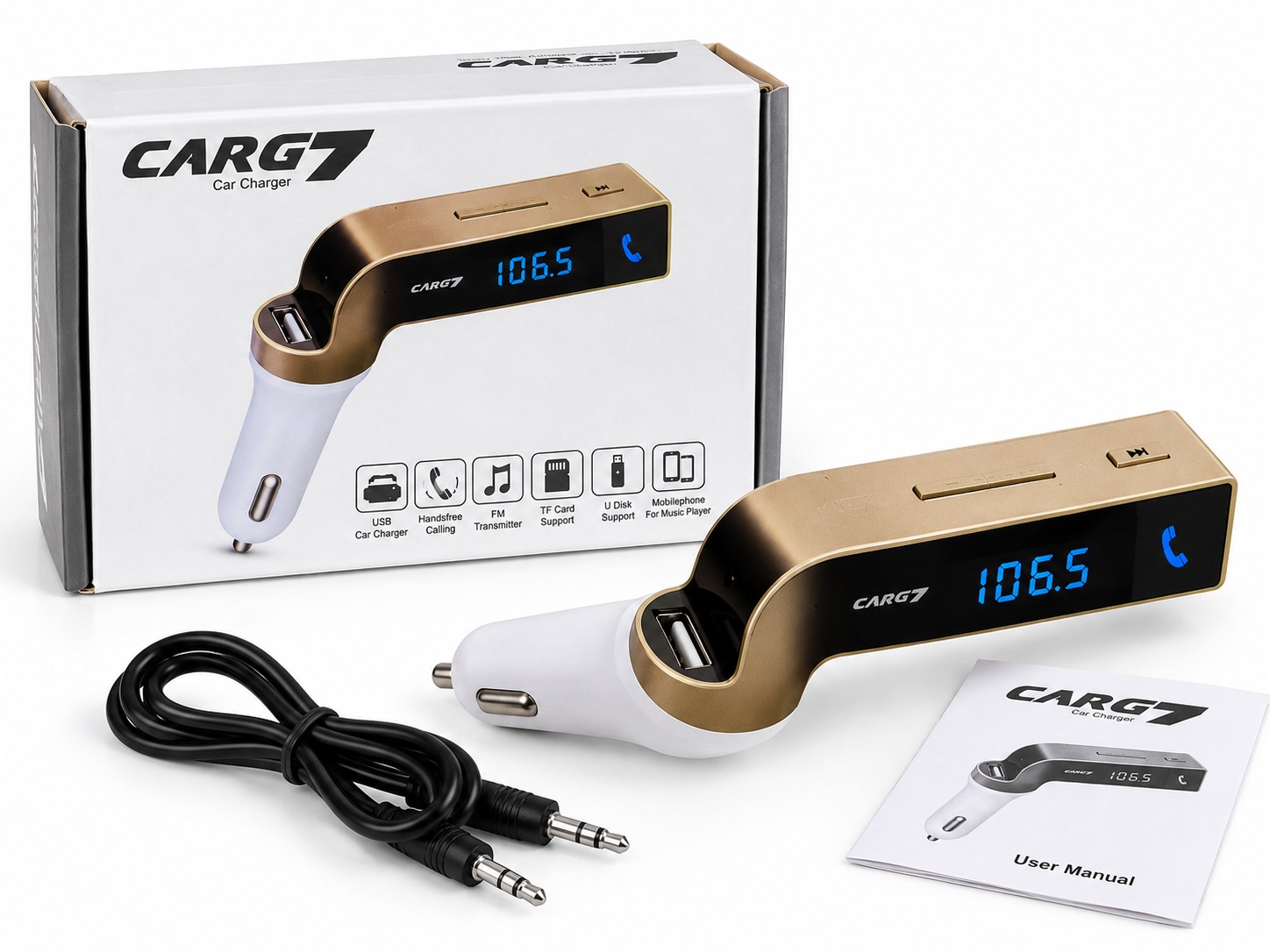 Transmetteur FM Bluetooth CARG7