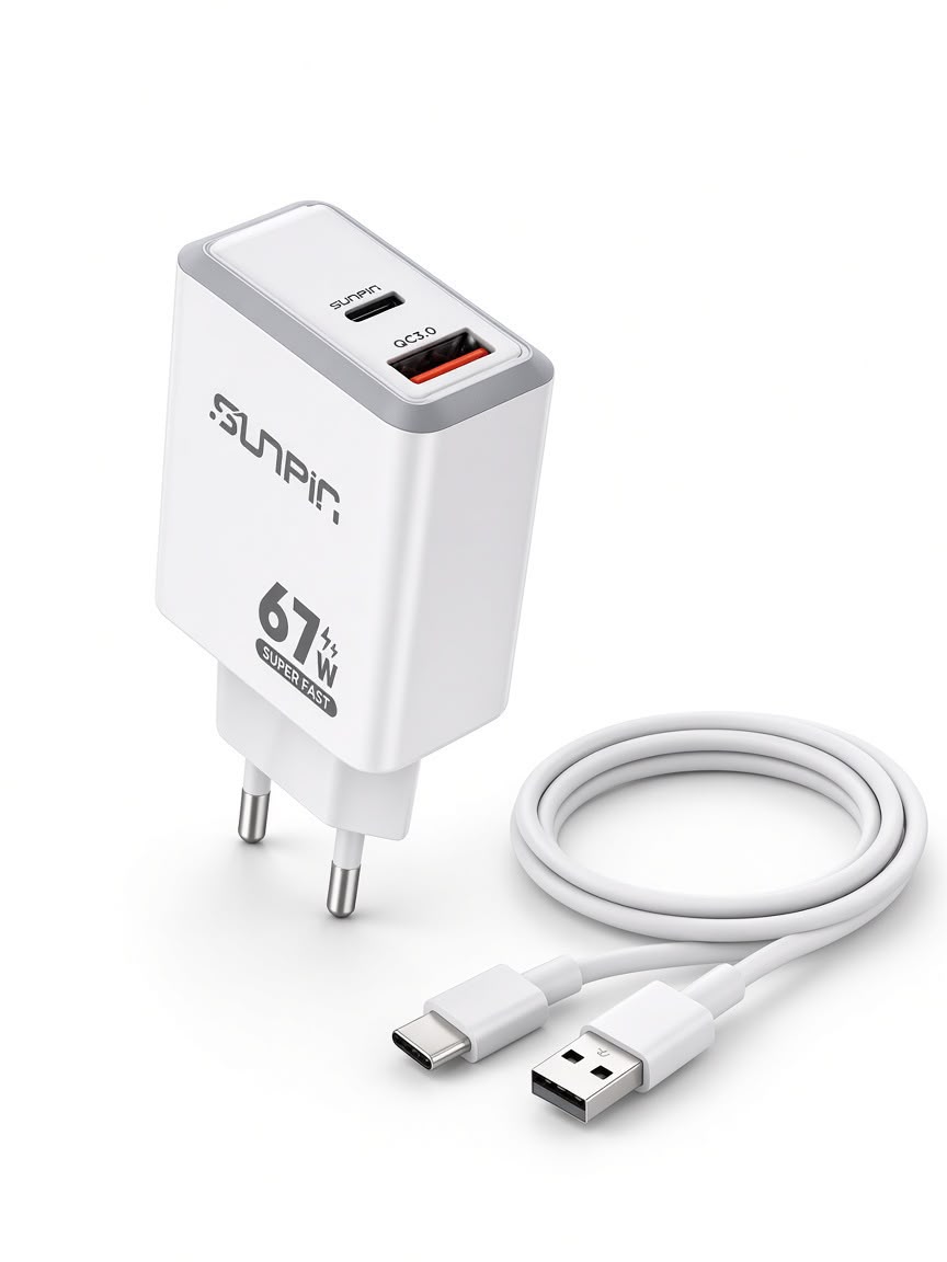 CHARGEUR SUPIN 67W FAST CHARGER