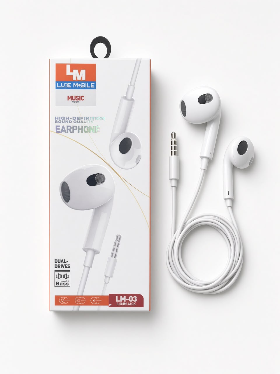 Écouteurs Filaires Luxe Mobile LM-03