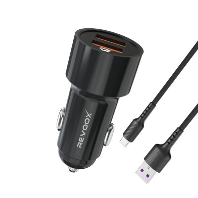 REVOOX CAR CHARGER 18W RCC-UC03